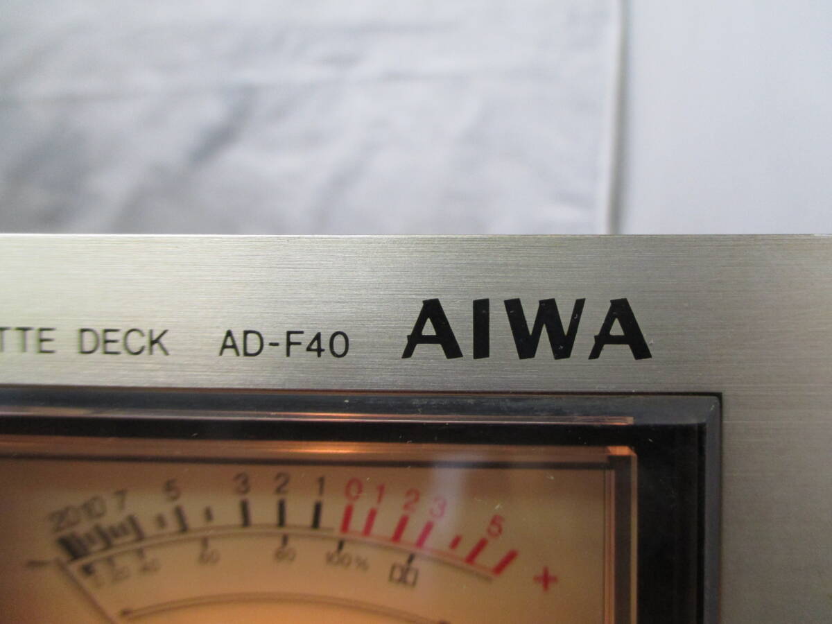 AD-F40　AIWA　カセットデッキ　アイワ_画像2