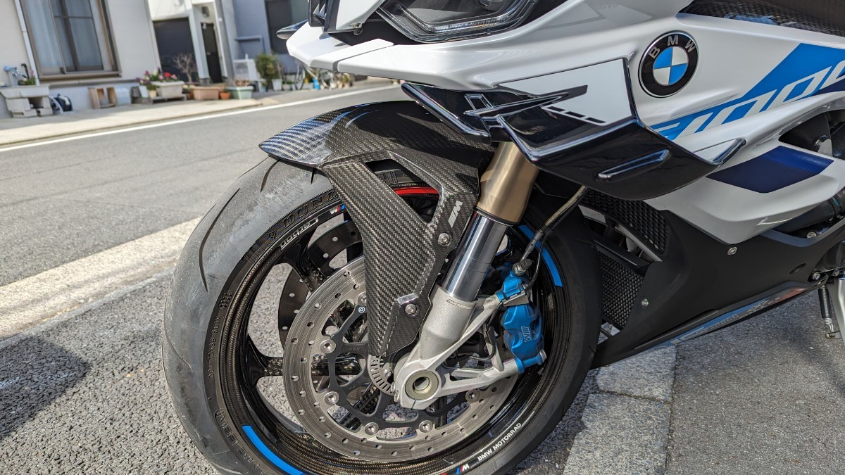 BMW S1000RR S1000R カーボン フロントフェンダー Ｍ仕様ディーラー