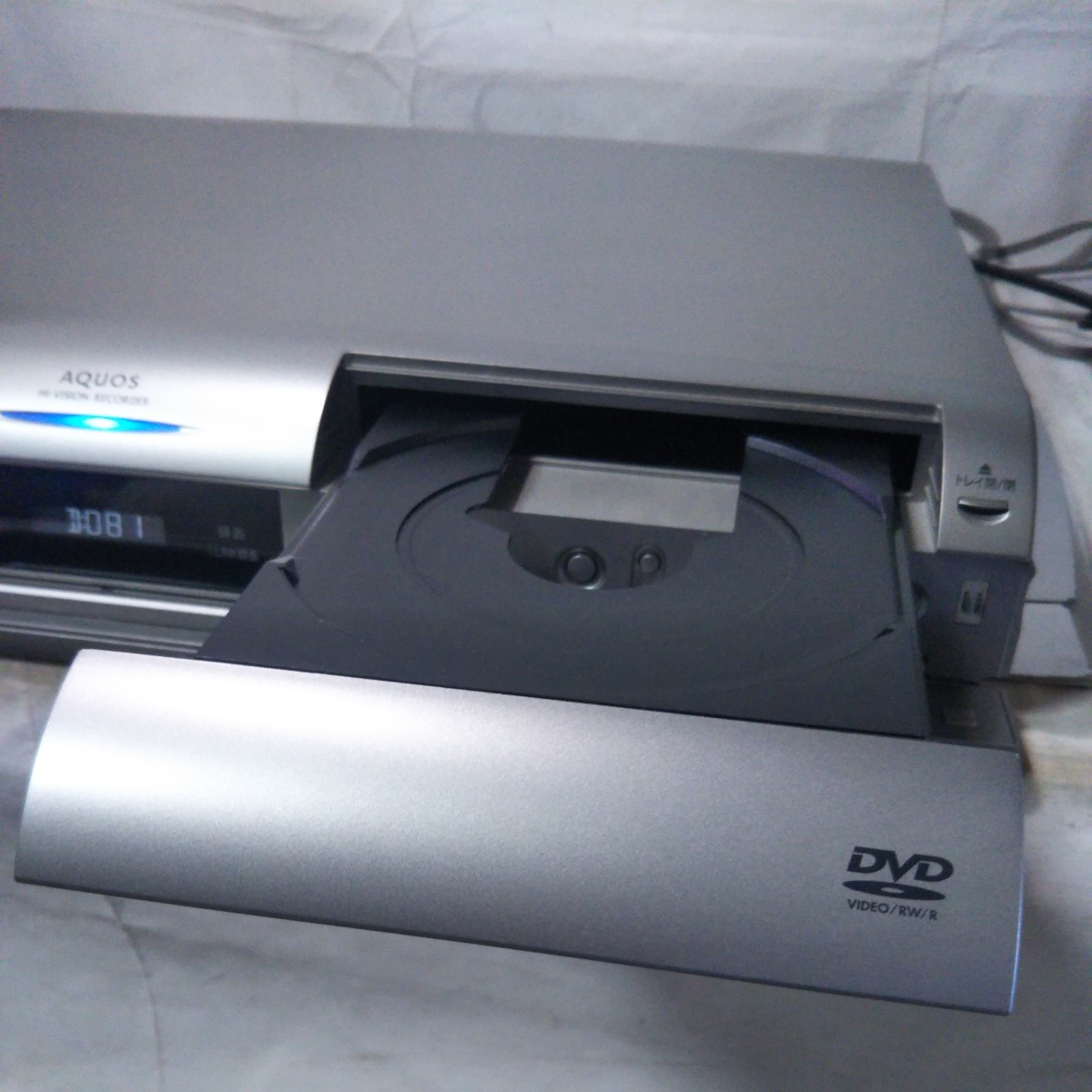 送料無料(BM392)SHARP　シャープ　デジタルハイビジョンレコーダー　HDD＆DVDレコーダー　_画像4