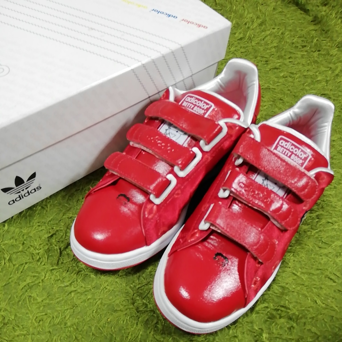 新品未使用 adidas STANSMITH ベティちゃん BETTYBOOP アディダスオリジナルス スタンスミス 23cm