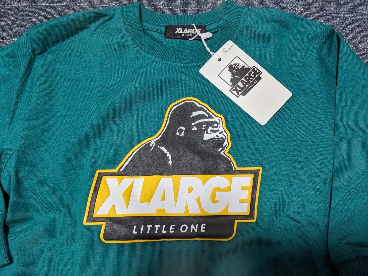 新品未使用 XLARGE エクストララージ ロングスリーブ ロンT 100サイズ Tシャツ 子ども キッズ _画像3