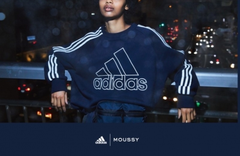 T241 adidas × MOUSSY アディダス マウジー コラボ トレーナー｜Yahoo