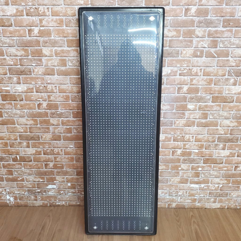 ***4b078 TOWA higashi peace LED lightning signboard digital signage NS-RM3114W 100V both sides business use store remote control none lighting has confirmed!**