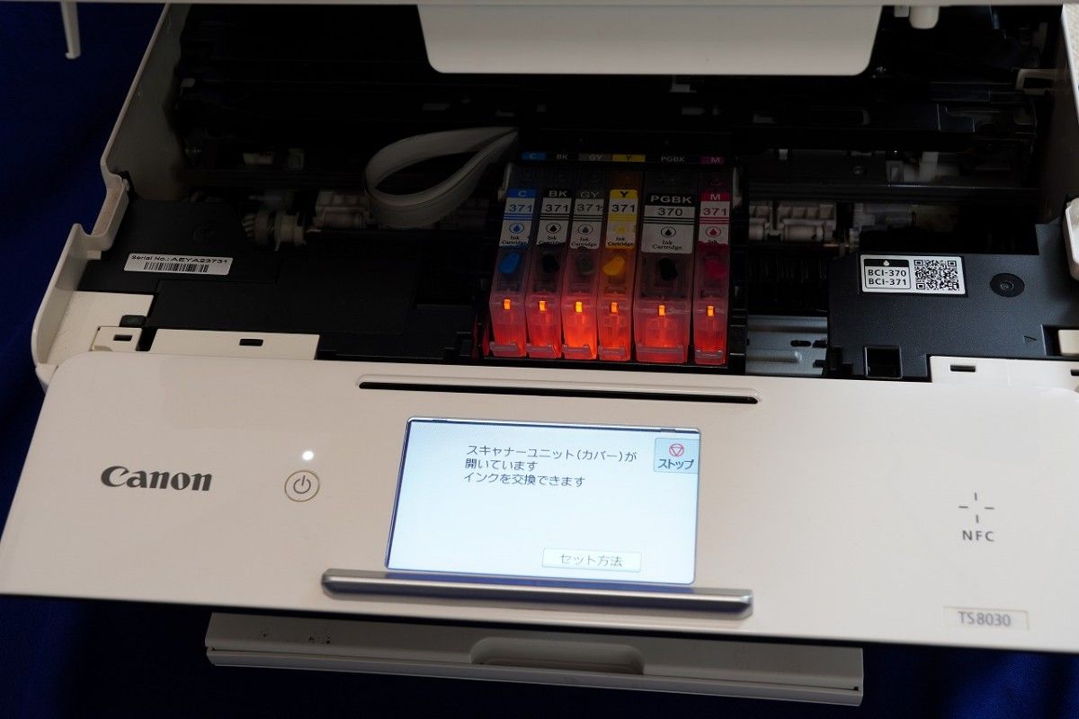 CANON キヤノン インクジェットプリンターPIXUS TS8030 ジャンク CANON キヤノン インクジェットプリンターPIXUS TS8030 ジャンク