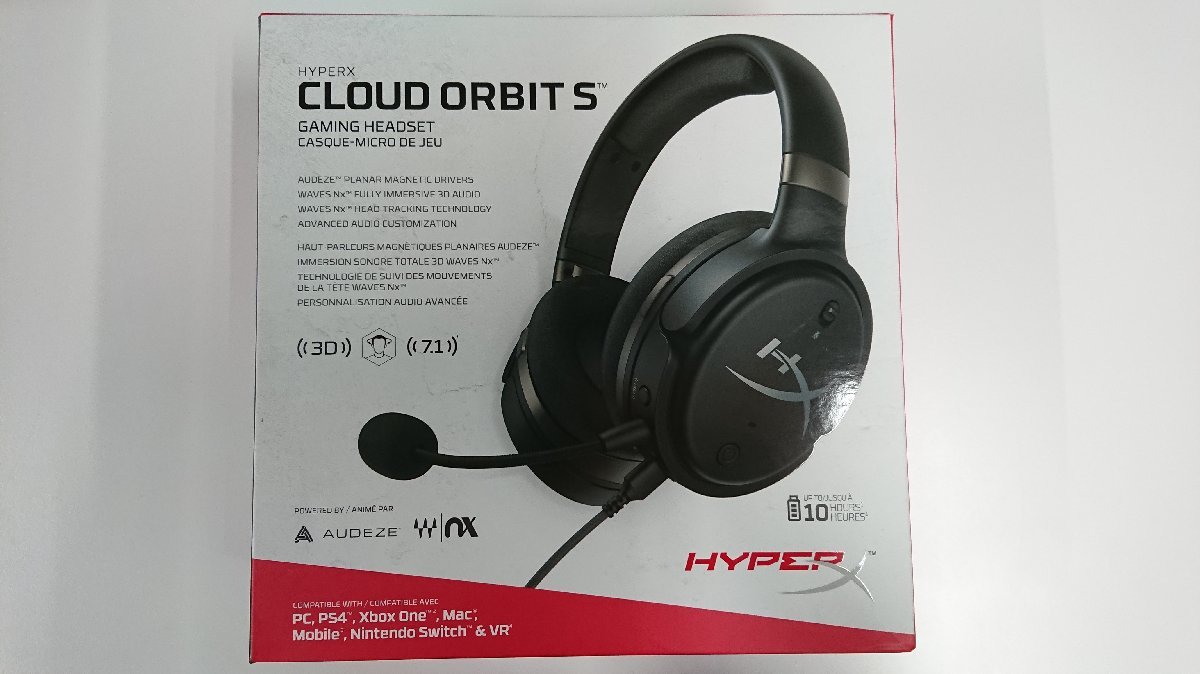 HyperX HX-HSCOS-GM/WW2　ヘッドフォン 【未使用未開封】(2508935)※代引不可