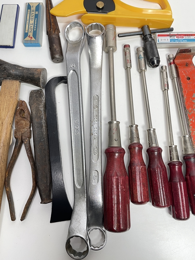 ● 格安出品 まとめ売り 工具 大量 DIY 工具 大工 作業 種類色々 仕事 現状品 ef333_画像3