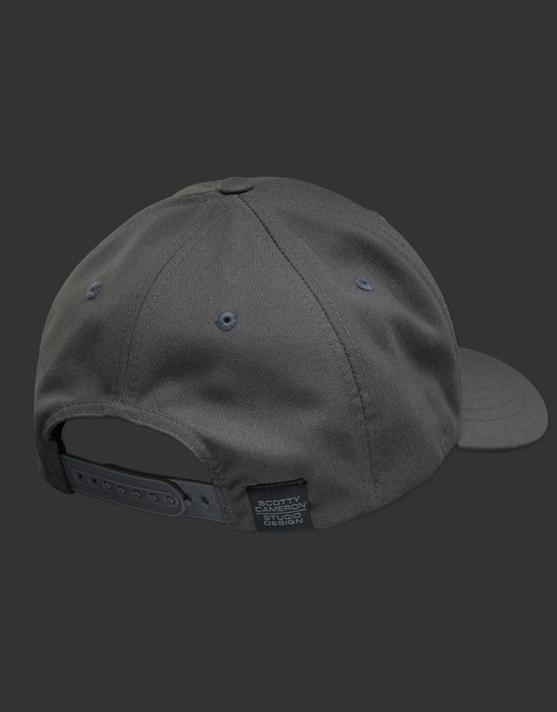 2024年 Scotty Cameron - SC King Patch - Flexfit Snapback Hat - Dark Gray Limited スコッティ キャメロン キャップ 帽子 新品_画像2