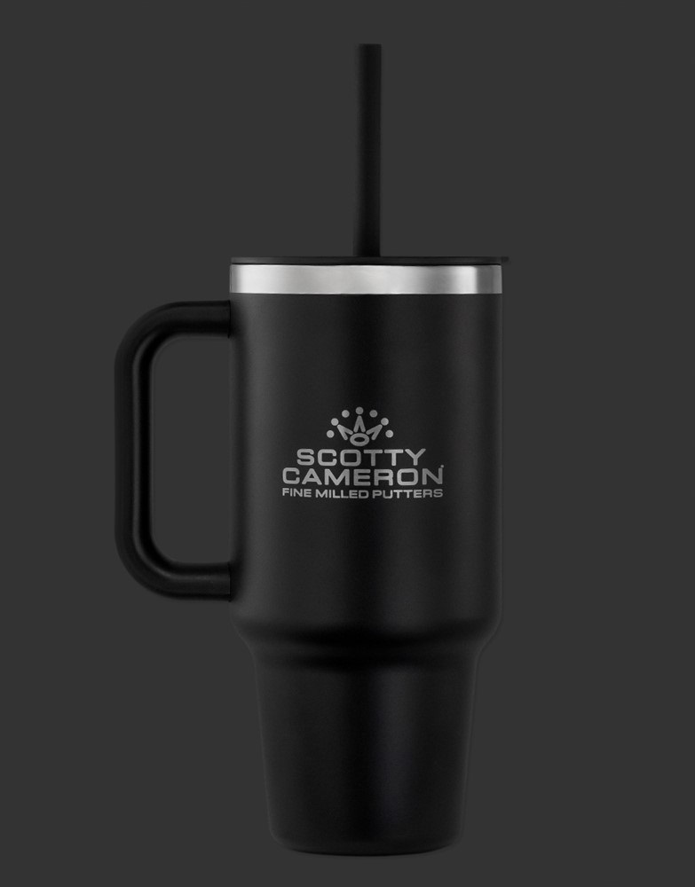 2024 Scotty Cameron - Hydro Flask - SC Stacked - 32 Oz Travel Tumbler - Black スコッティ・キャメロン タンブラー 946ml 新品_画像1