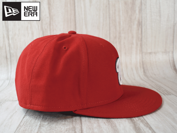 ★未使用品★NEW ERA ニューエラ MLB WASHINGTON NATIONALS ナショナルズ 59FIFTY 8 63.5cm COOL BASE キャップ 帽子 USモデル J16_画像4