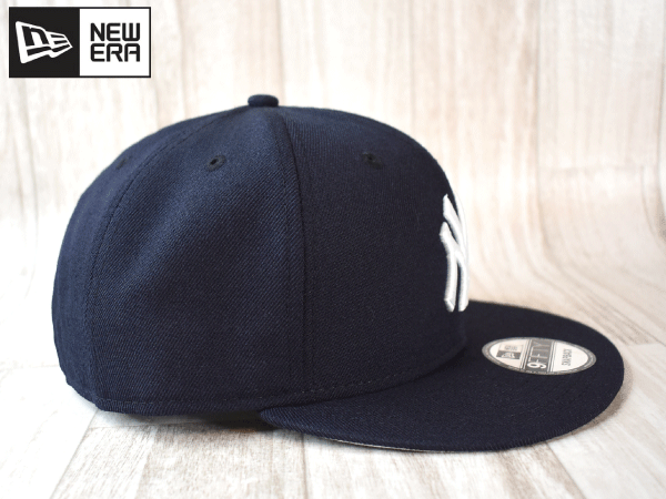 ★未使用品★NEW ERA ニューエラ MLB NEW YORK YANKEES ヤンキース 9FIFTY フリーサイズ キャップ 帽子 USモデル J29_画像4