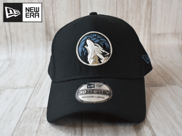 ★未使用品★NEW ERA ニューエラ NBA MINNESOTA TIMBERWOLVES ティンバーウルフス 39THIRTY M-L キャップ 帽子 USモデル A564_画像2