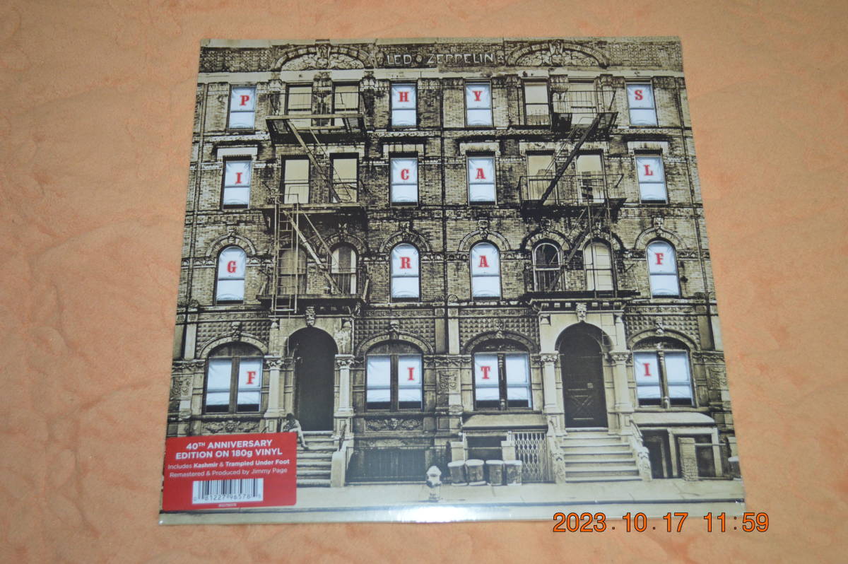 Led Zeppelin 6枚セット レッド・ツェッペリンI ,Ⅱ, Ⅲ、Ⅳ, Houses of the Holy, Physical Graffiti レコード 180g重量盤 （輸入盤）_画像7
