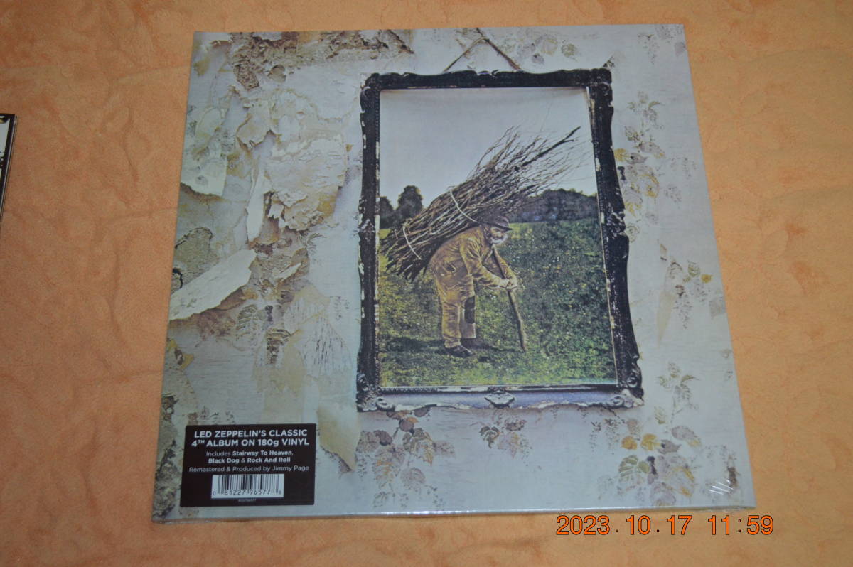 Led Zeppelin 6枚セット レッド・ツェッペリンI ,Ⅱ, Ⅲ、Ⅳ, Houses of the Holy, Physical Graffiti レコード 180g重量盤 （輸入盤）_画像5