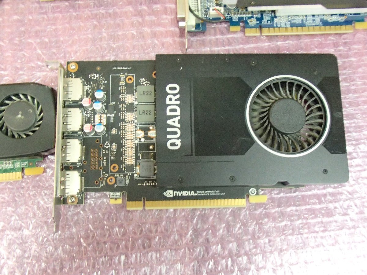 □1円スタート グラフィックボード いろいろ ジャンクセット Geforce GTX 1660Super GTX 750Ti GTX 10500 Quadro P2000 P1000 他 18個□_画像6