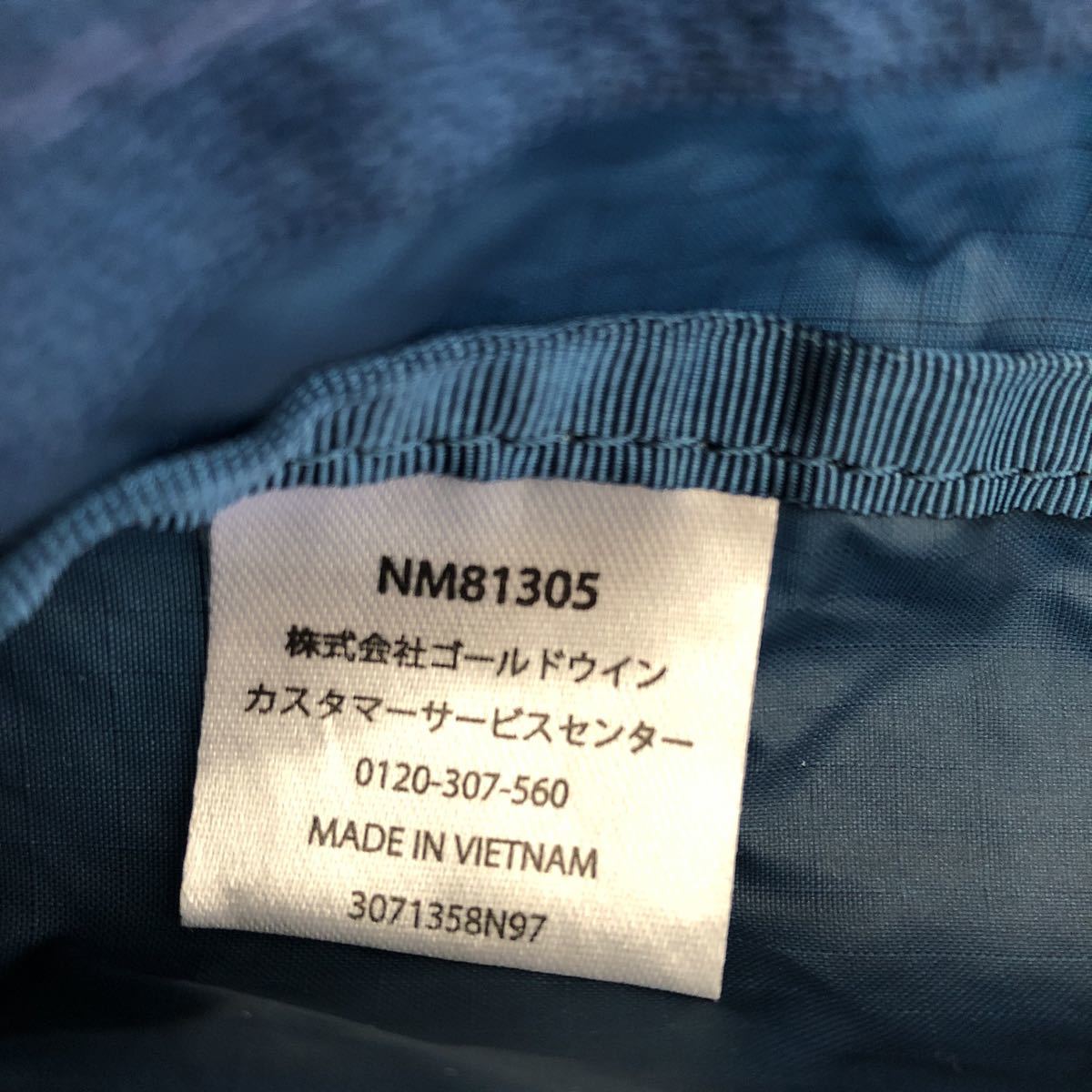 (k) THE NORTH FACE ノースフェイス FLIGHT RECON フライトリーコン 超軽量 ネイビー 紺 リュック 16L アウトドア ナイロン_画像9