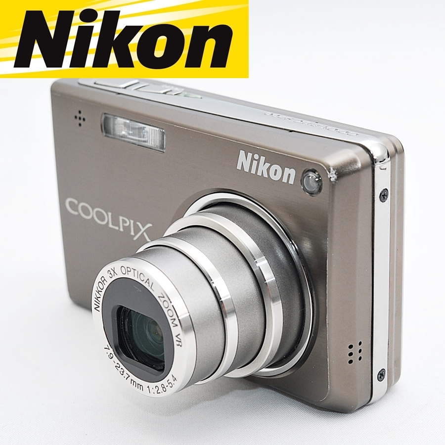 ニコン Nikon COOLPIX S700 光学3倍ズーム 1210万画素 コンデジ カメラ 中古