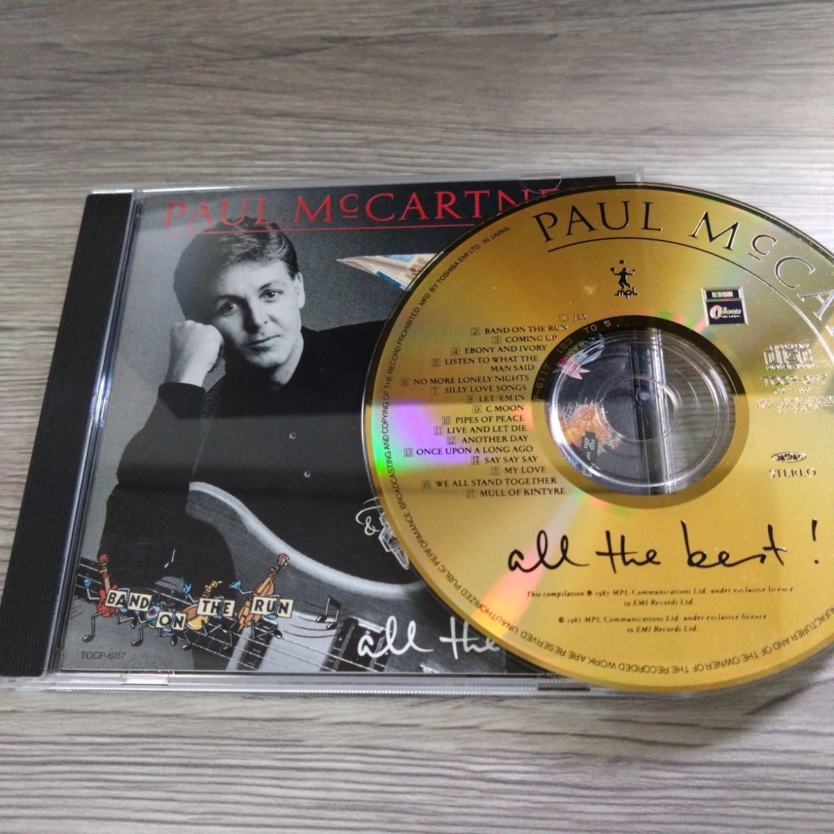 ALL THE BEST / ポール・マッカートニー GOLD CD ゴールド オール・ザ・ベスト_画像1