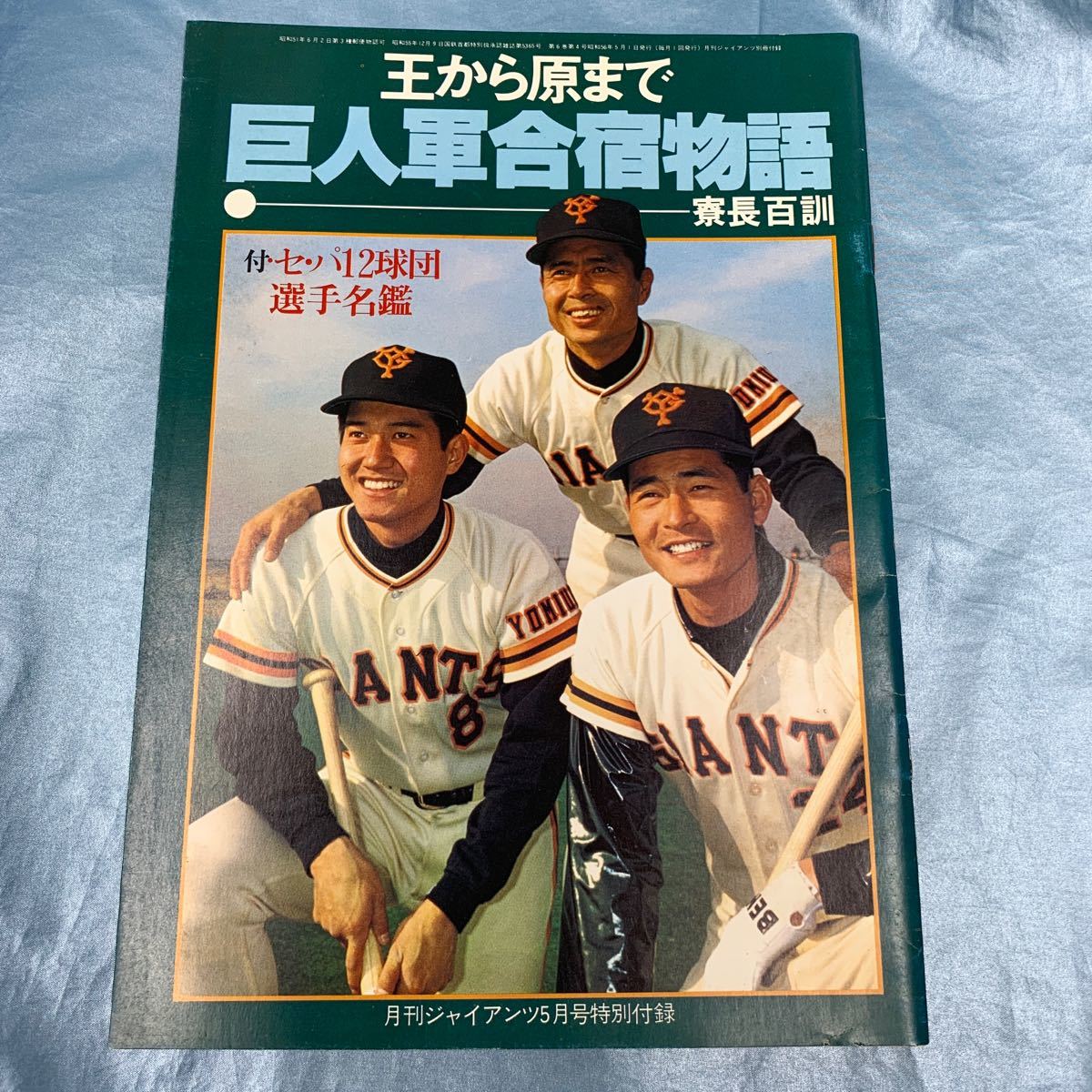  ジャイアンツ　昭和レトロ 月刊誌_画像6