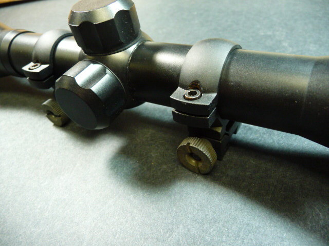 Dovetail rail or Dovetail mount ダブテール レール ダブテール マウント 11mm幅 １インチ スコープリング 実物 実銃用 _１インチサイズのスコープに対応