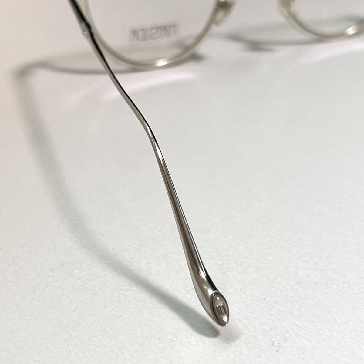 ◆MATSUDA EYEWEAR マツダ アイウェア 眼鏡フレーム メガネ M3058 人気品番 48□22-145 メンズ レディース ラウンド シルバー_画像6