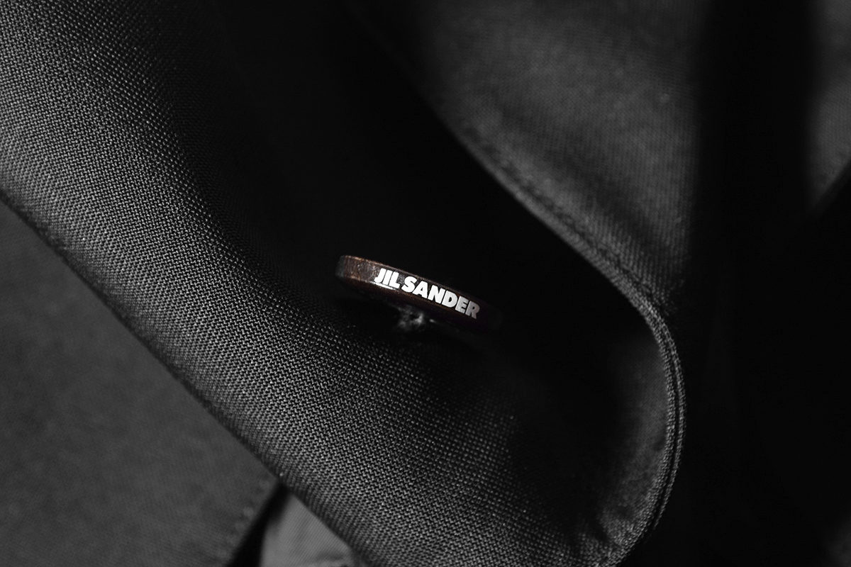新品同様 正規品 ジルサンダー JIL SANDER コレクション登場モデル ルーシールーク期 オーバーサイズ コート シャツ ジャケットやスーツに_画像4