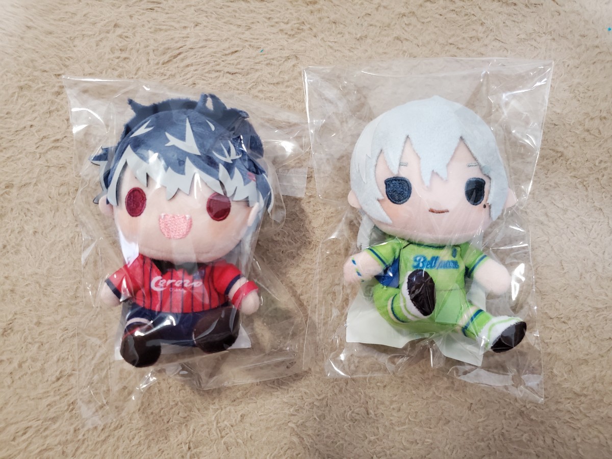 アイナナ Re:vale 百 千 サッカーコラボ ぬいぐるみ_画像1