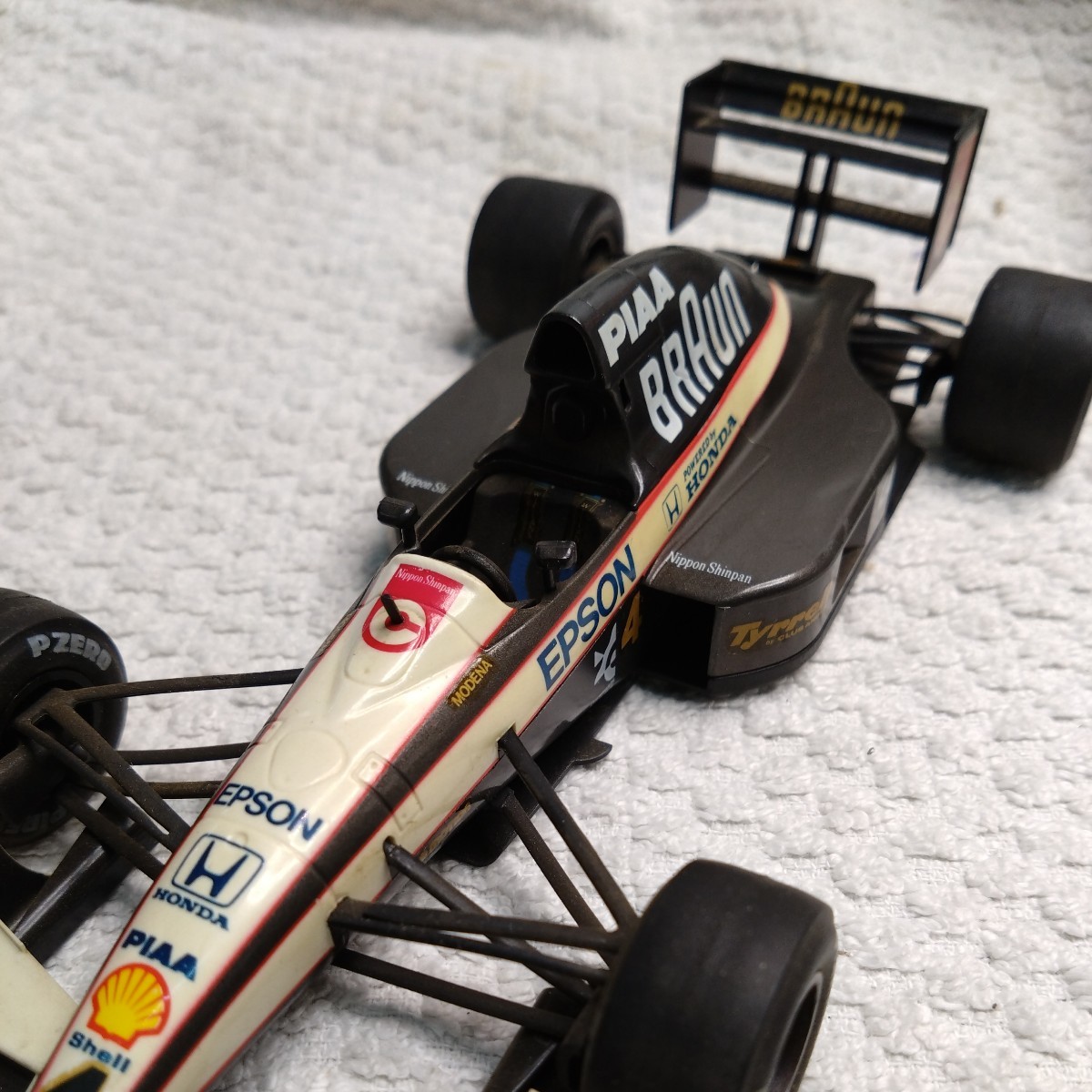  Tamiya Brown tireru Honda 020 plastic model final product approximately 18.5cm