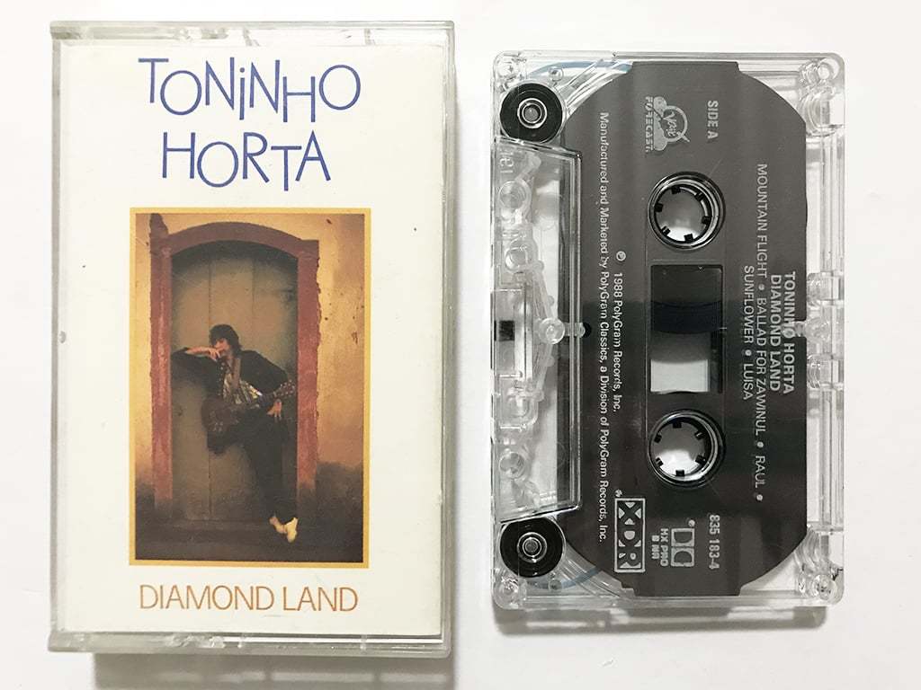 ■カセットテープ■トニーニョ・オルタ Toninho Horta『Diamond Land』ギタリスト ブラジル■同梱8本まで送料185円_画像1