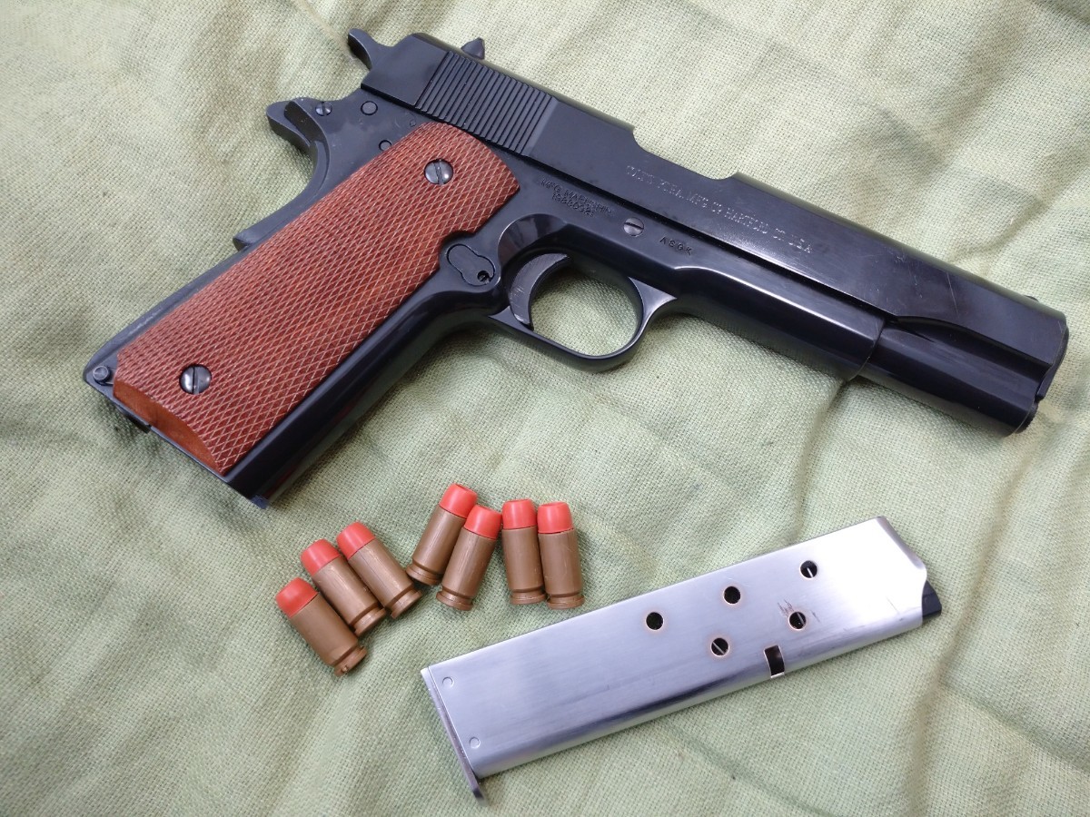 マルシン コルト ガバメント ガスオペレーション カート式 ガスブローバック 希少 作動OK m1911 ガスオペ_画像2