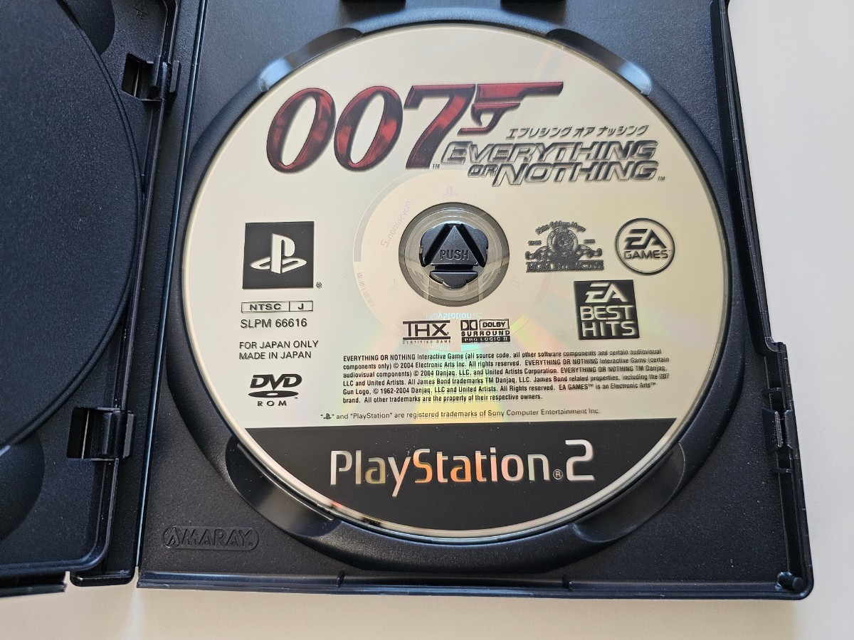 【2枚組】PS2 007 ナイトファイヤ ＋ エブリシングオアナッシング プレイステーション ソフト PlayStation2 PS2ソフト プレステ2