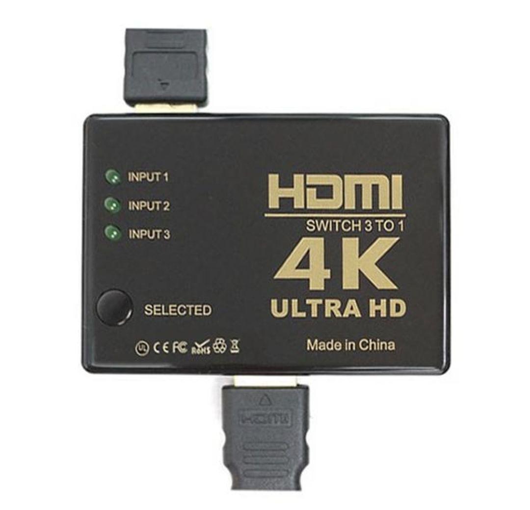 ３つの機器を同時に入力 4K対応 HDMIセレクター PR-HDMI4KSE_画像6