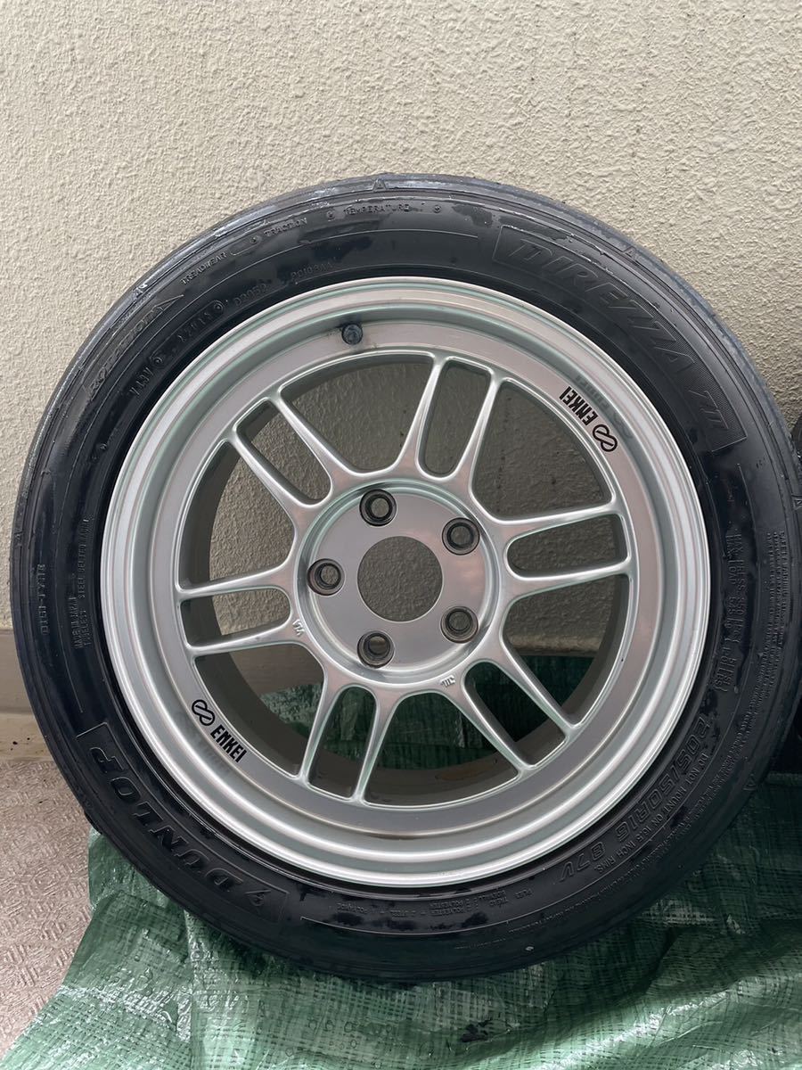 ENKEI RPF1 16インチ 7J +43 114.3-5H　DUNLOP DIREZZA Z2 205/50R16 2本セット　_画像2