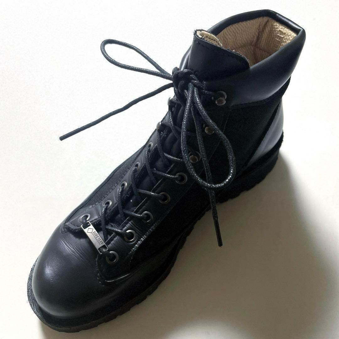 8ホール靴紐2本蝋引き黒 150㎝ メンズ／レディース ライト マウンテンの画像3