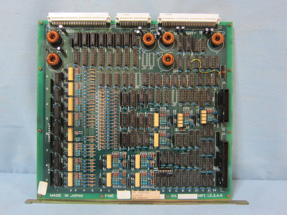 FINE SODICK I/O-02 PC 4180163 SN H90024 CIRCUIT BOARD_画像1