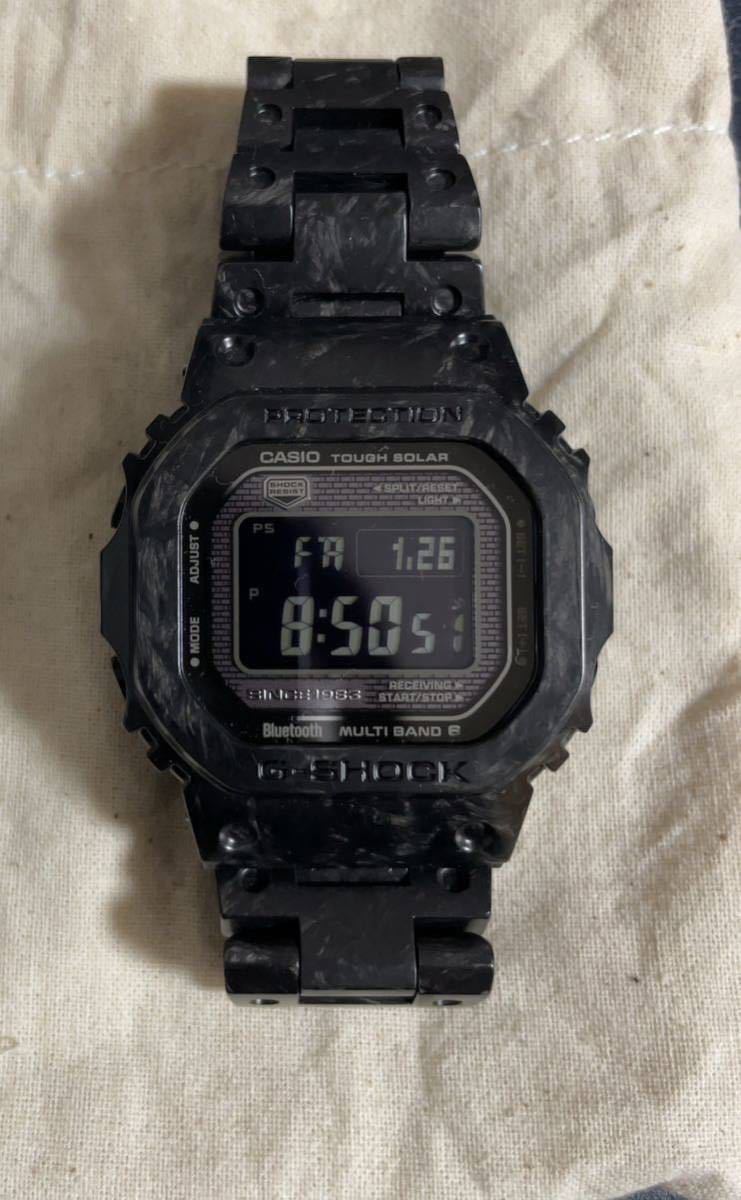 G-SHOCK CASIO 40周年記念 フルカーボンモデル GCW-B5000UN-1JR ブラック カシオ 腕時計 _画像1