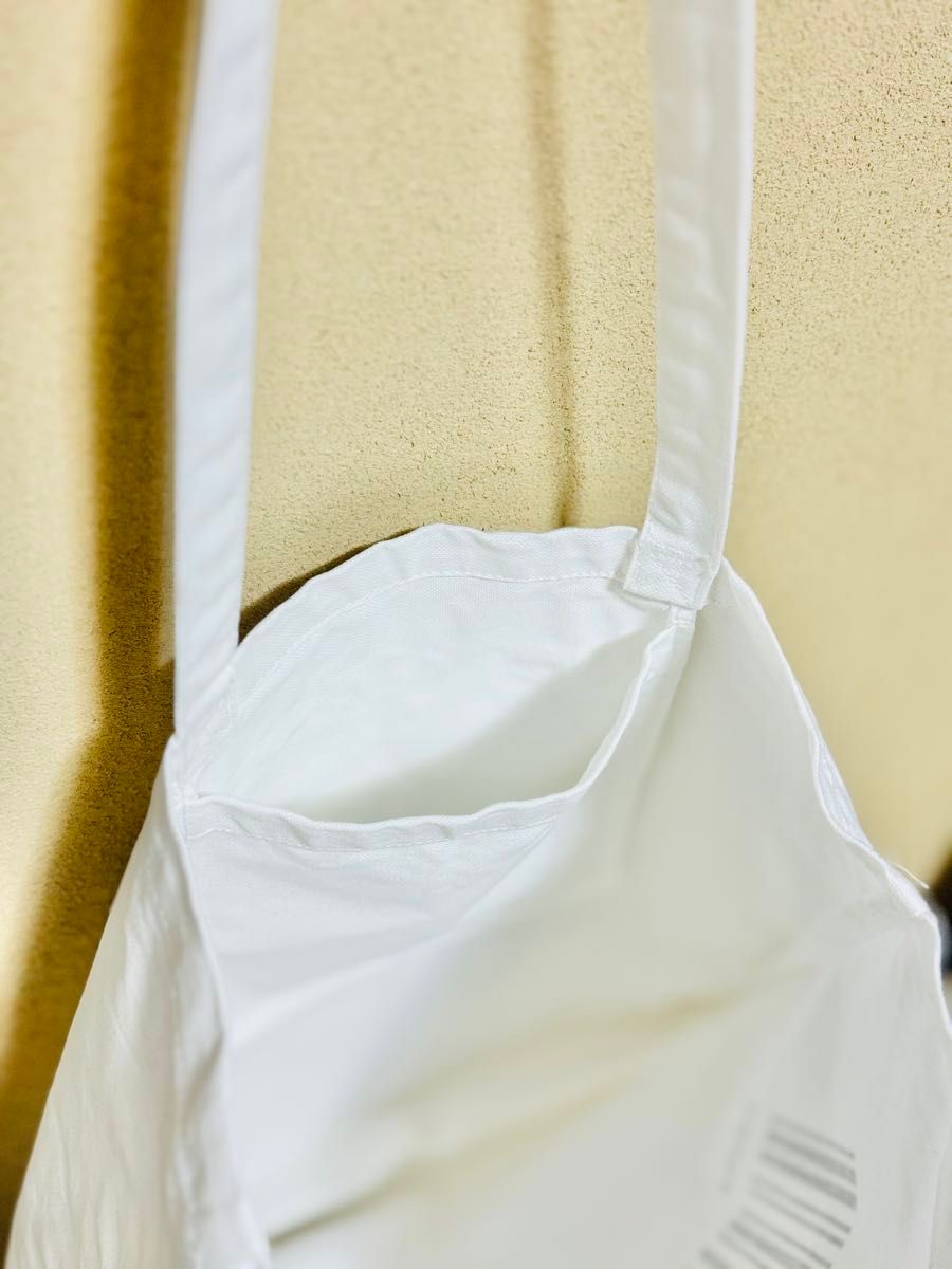 【未使用】IKEAトートバッグ　エフテルトレーダ　ホワイト