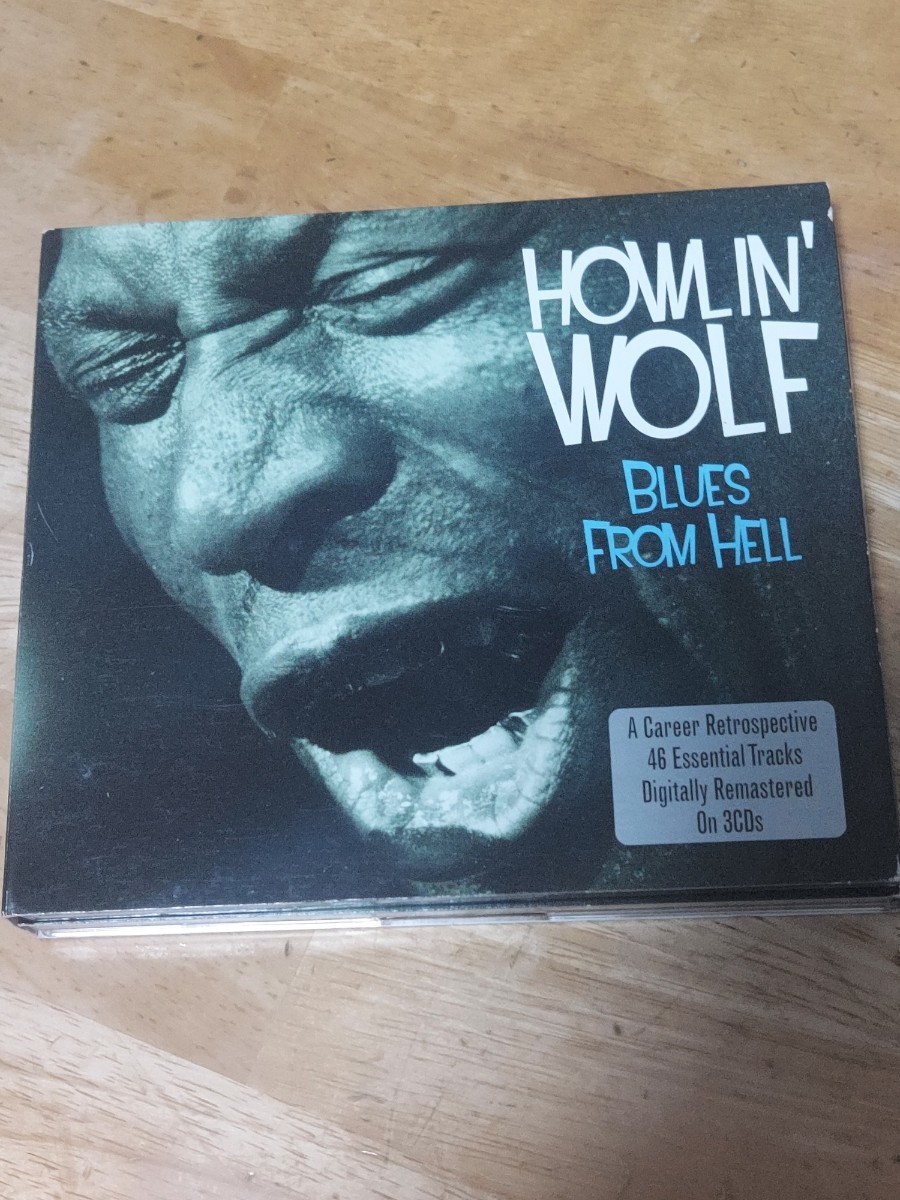 中古CD　3枚組　HOWLIN WOLF BLUES FROM HELL 　レンタルアップ商品ではありません。_画像1