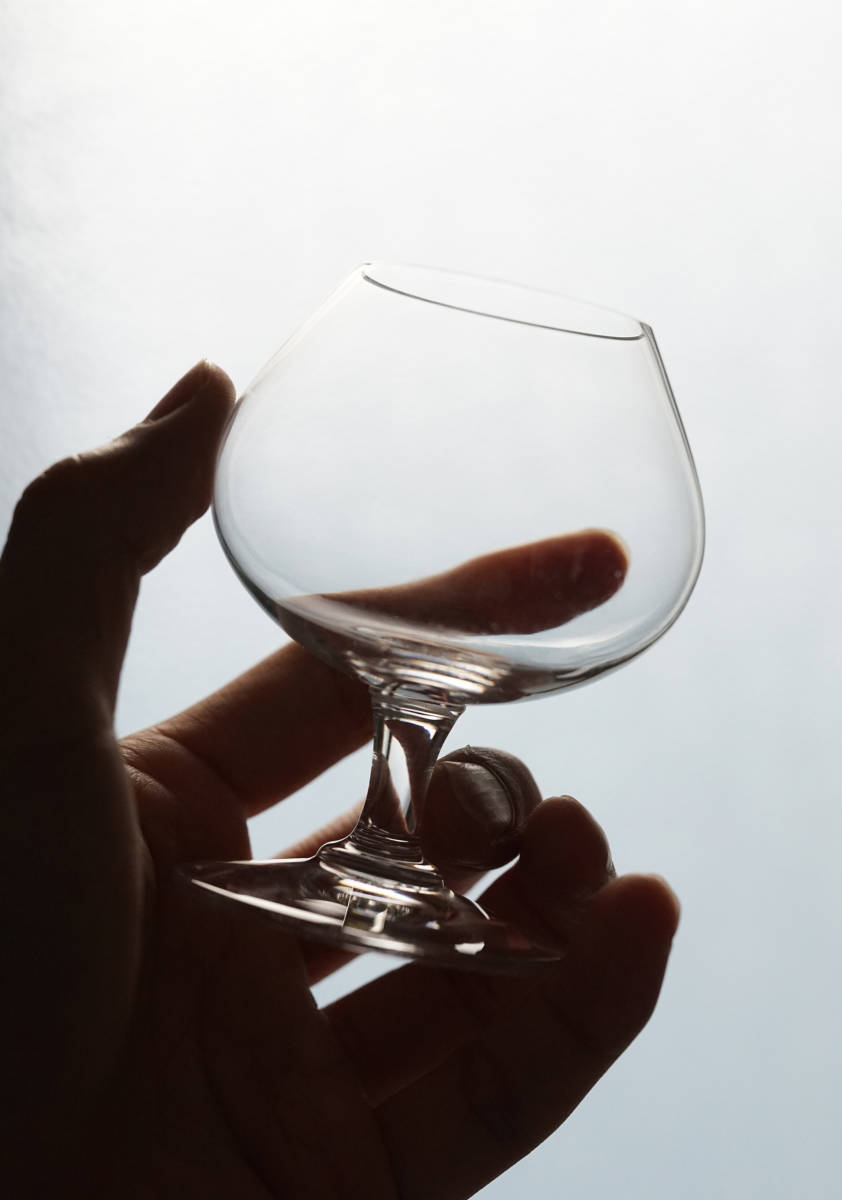 VINTAGE Baccarat small cognac バカラ コニャックグラス 一客 / 20世紀(1940年頃)・フランス / アンティーク 古道具 硝子 ガラスの画像2