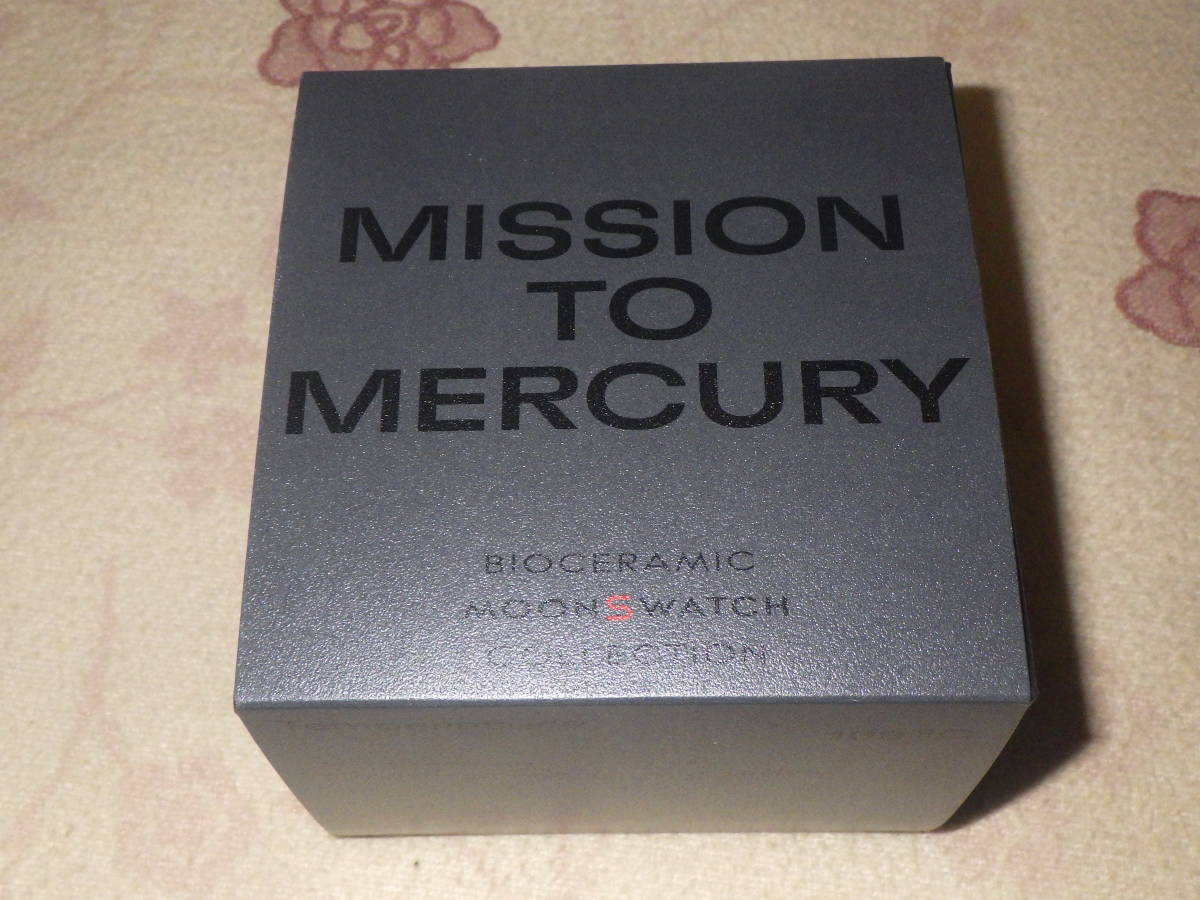 新品★未装着★正規品★オメガ★Swatch Omega Bioceramic Moonswatch MISSION TO MERCURY★マーキュリー★スピードマスター★激レア★格安 _画像4