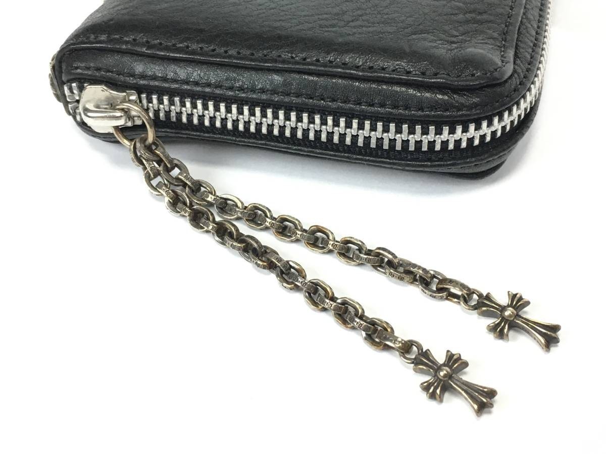 19年4月購入 CHROME HEARTS クロムハーツ WLT 3 SIDE ZIP ヘビー 19年4月購入 CHROME HEARTS クロムハーツ WLT 3 SIDE ZIP ヘビー