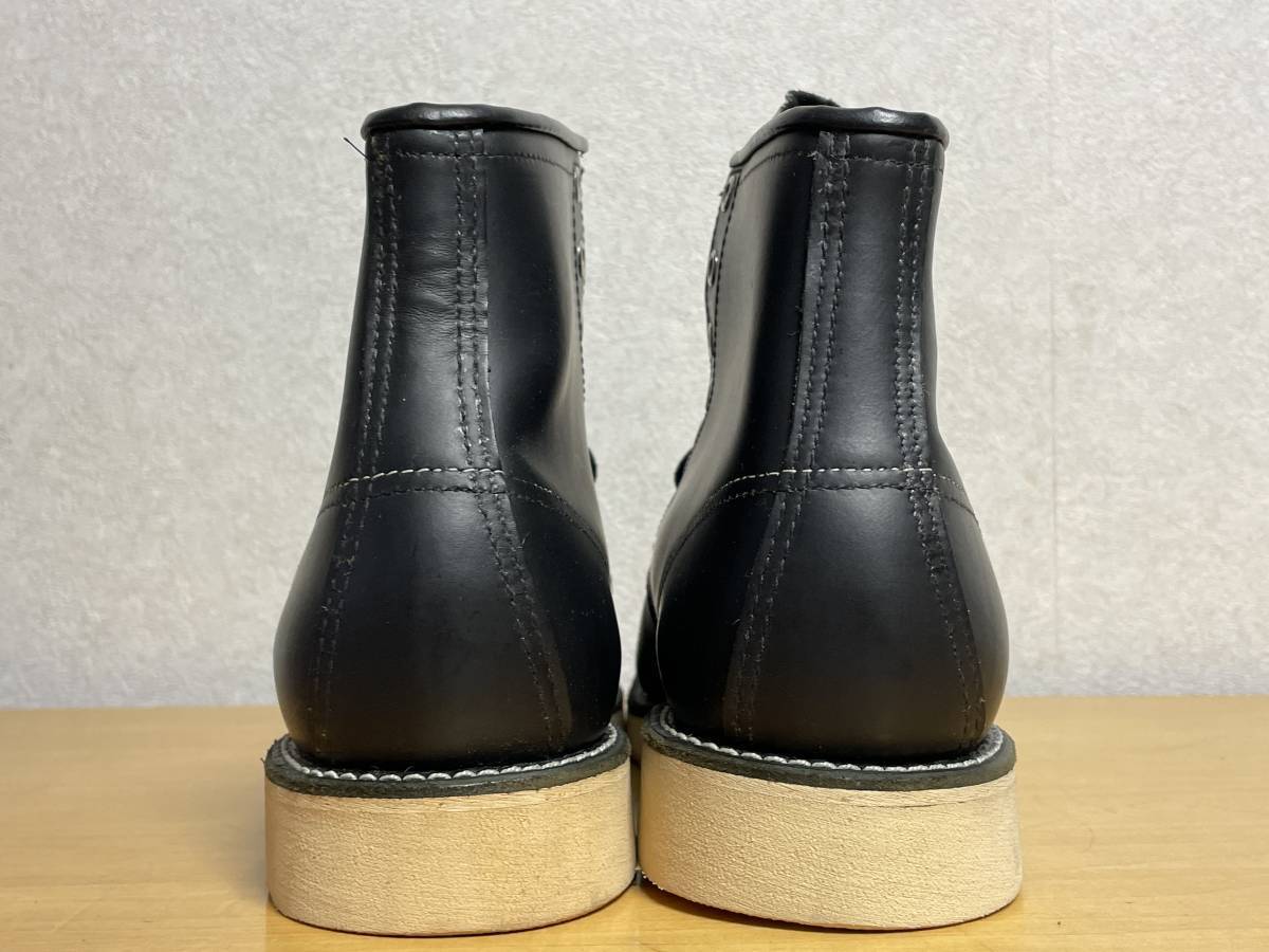 未使用品 00年製 羽タグ RED WING レッドウイング 8130 IRISH SETTER アイリッシュセッター ブラッククローム 9E_画像5