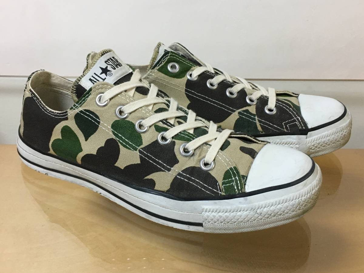 90s USA製 CONVERSE ALL STAR 83 CAMO コンバース オールスター 83カモ US7 25.5cm_画像2