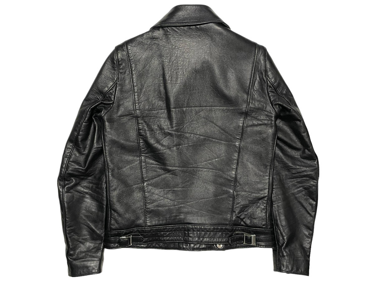 美品 36 Lewis Leathers ルイスレザー 441T CYCLONE サイクロン タイトフィット ラットランドシープ_画像2