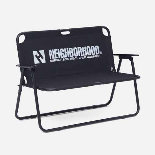 未使用品 NEIGHBORHOOD 222OTNH-AC01 FOLDING SOFA . PA COLOR / BLACK ネイバーフッド フォールディング ソファ チェア 椅子