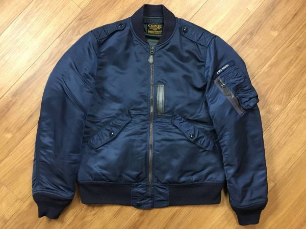 15aw COOTIE L-2B SHELLBACK FLIGHT JACKET フライトジャット ネイビー サイズM KJ着用