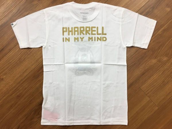 未使用品 SILLY THING ST06AW-T02 T-SHIRT PHARRELL B WHITE シリーシング ファレルウィリアムス tシャツ サイズS_画像3