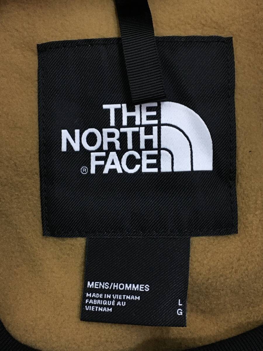 未使用品 今期新モデル 19FW THE NORTH FACE ノースフェイス DENALI CREW デナリ クルー フリース ブリティッシュカーキ サイズL_画像5