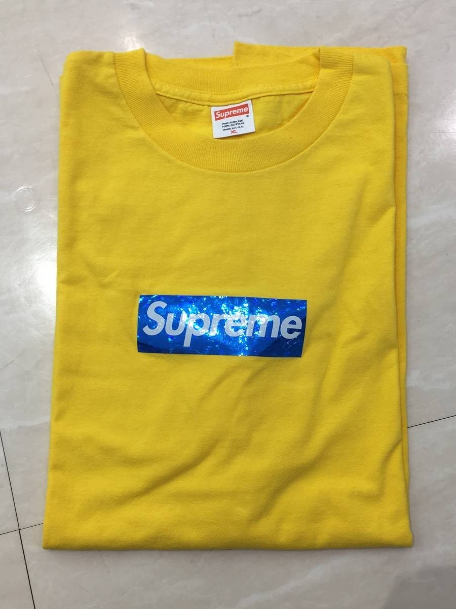 Supreme 06AW 3D Holographic Box Logo Tee サイズXL