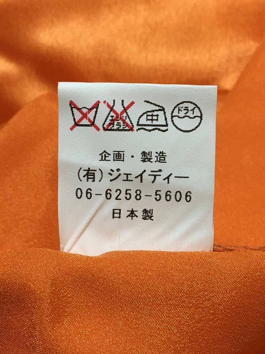 未使用品 JUVENILE DELINQUENT ジュベナイルデリンクエント サテンオープンシャツ XXL オレンジ ズートスーツ チカーノ_画像8