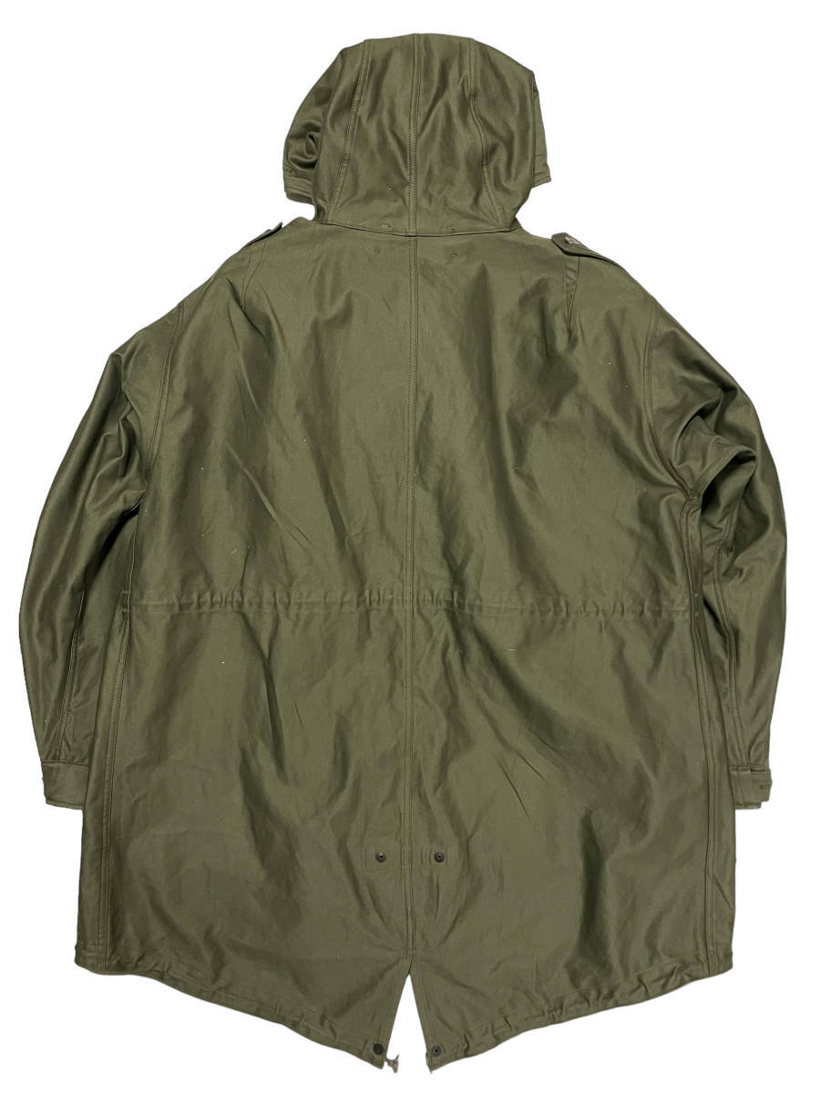 未使用品 SMALL THE REAL McCOY'S リアルマッコイズ PARKA SHELL M-1951 OLIVE パーカー シェル モッズコート オリーブ フィッシュテール_画像2